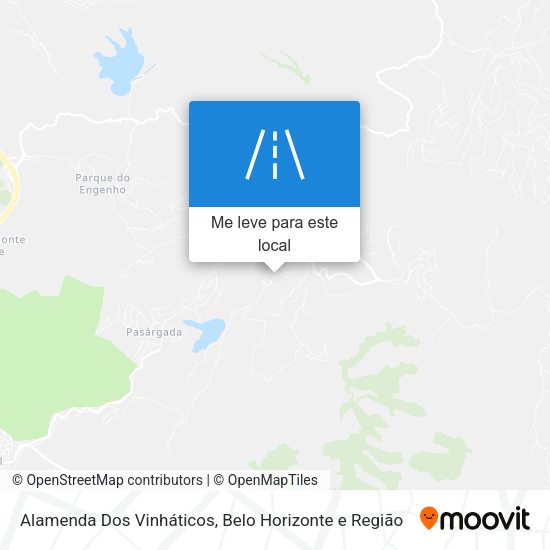 Alamenda Dos Vinháticos mapa