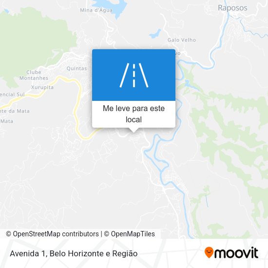 Avenida 1 mapa