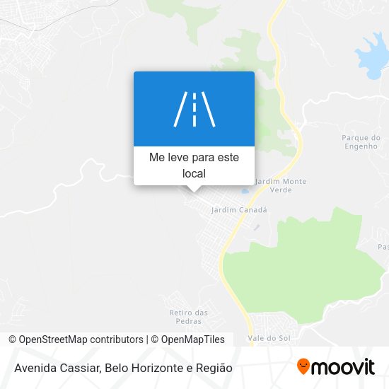 Avenida Cassiar mapa