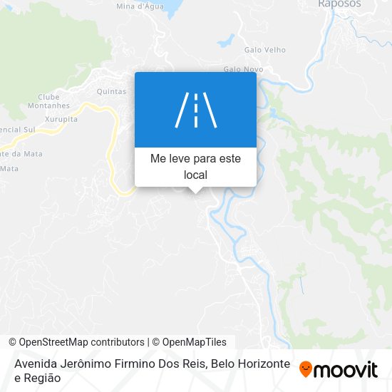 Avenida Jerônimo Firmino Dos Reis mapa