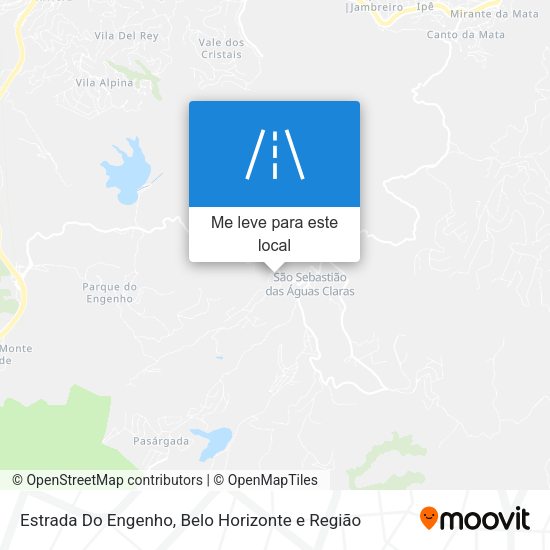 Estrada Do Engenho mapa