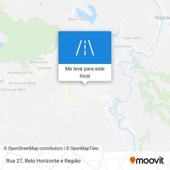 Rua 27 mapa