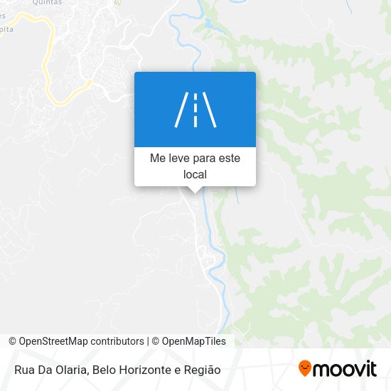 Rua Da Olaria mapa