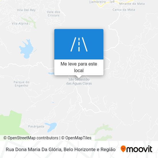 Rua Dona Maria Da Glória mapa