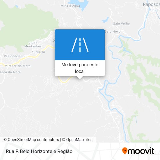 Rua F mapa
