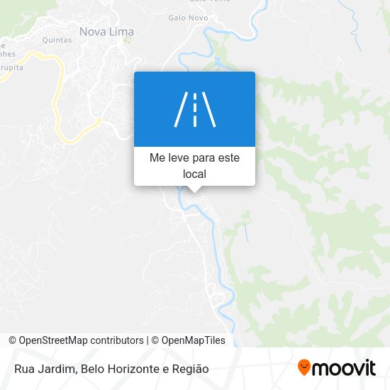 Rua Jardim mapa