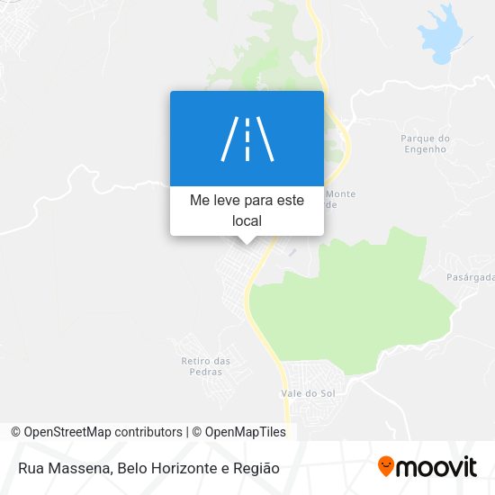 Rua Massena mapa