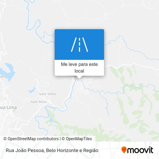Rua João Pessoa mapa