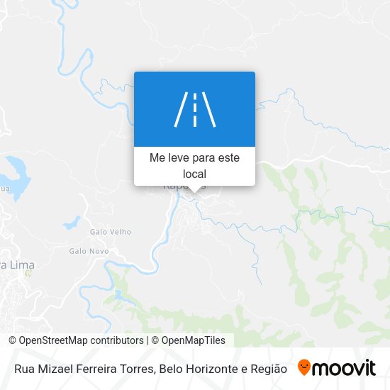 Rua Mizael Ferreira Torres mapa