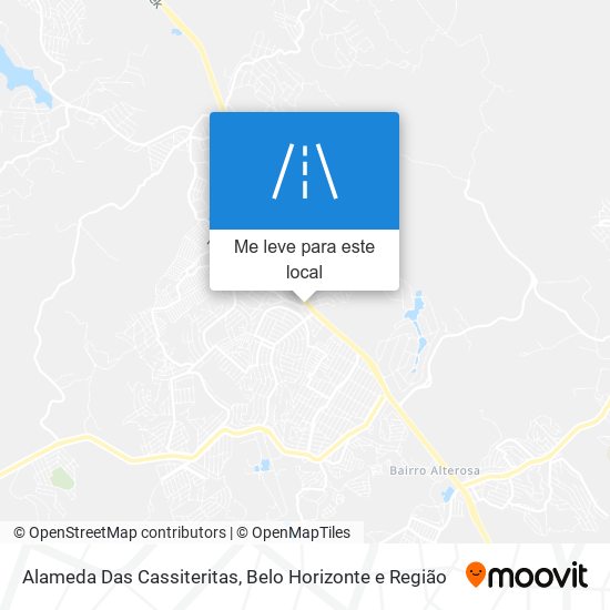 Alameda Das Cassiteritas mapa