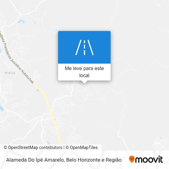 Alameda Do Ipê Amarelo mapa