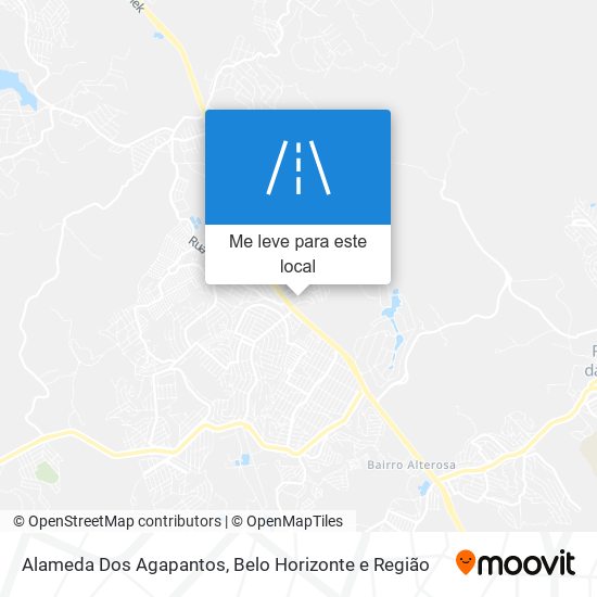 Alameda Dos Agapantos mapa