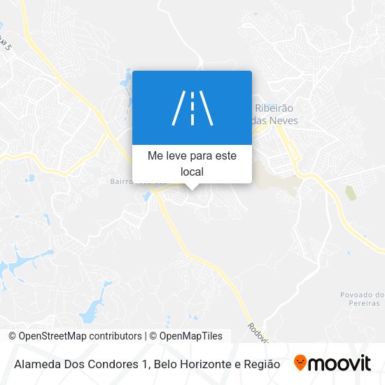 Alameda Dos Condores 1 mapa