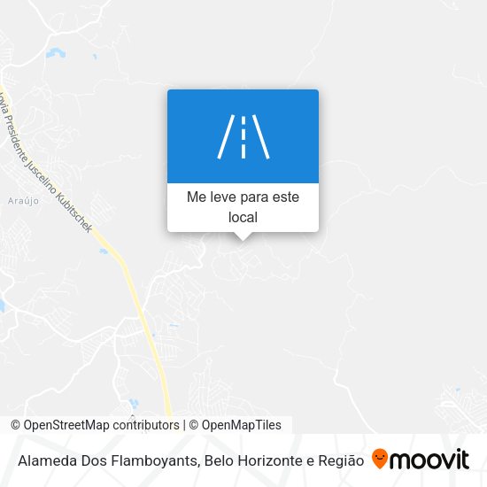 Alameda Dos Flamboyants mapa