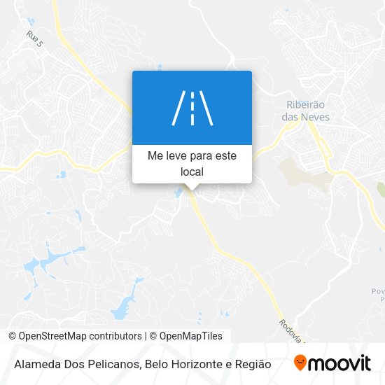 Alameda Dos Pelicanos mapa