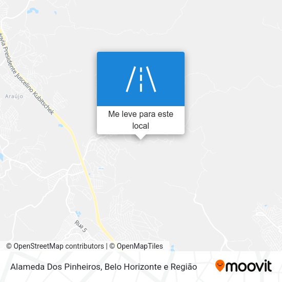 Alameda Dos Pinheiros mapa