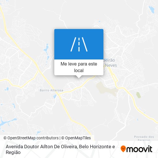 Avenida Doutor Aílton De Oliveira mapa