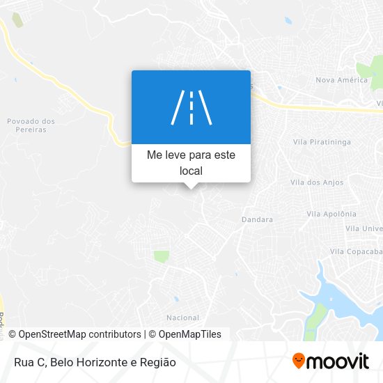 Rua C mapa