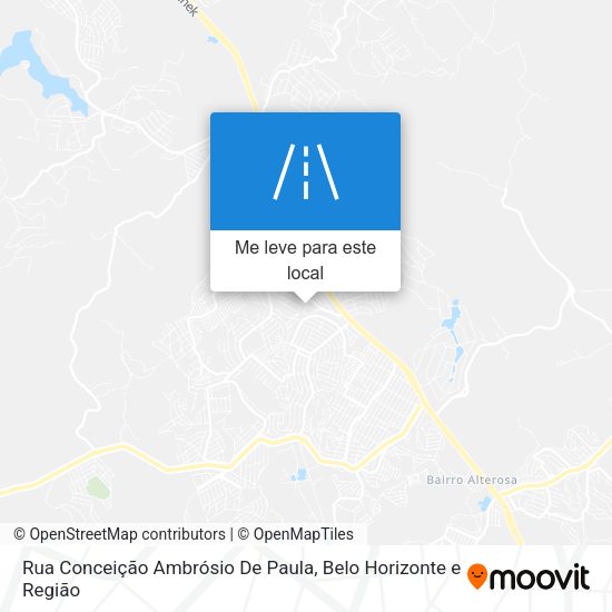 Rua Conceição Ambrósio De Paula mapa