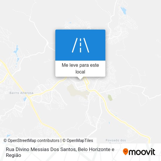 Rua Divino Messias Dos Santos mapa