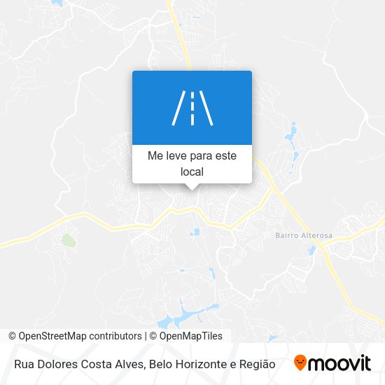 Rua Dolores Costa Alves mapa