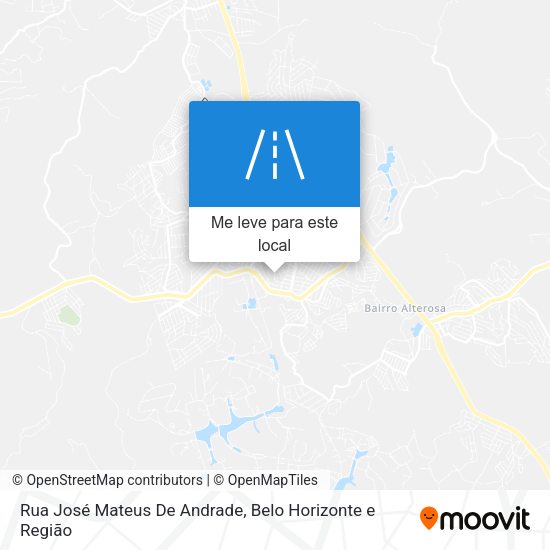Rua José Mateus De Andrade mapa