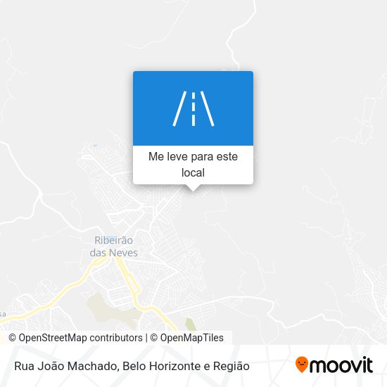 Rua João Machado mapa