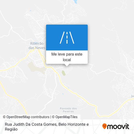 Rua Judith Da Costa Gomes mapa