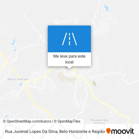 Rua Juvenal Lopes Da Silva mapa