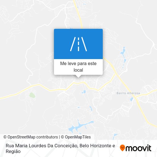 Rua Maria Lourdes Da Conceição mapa
