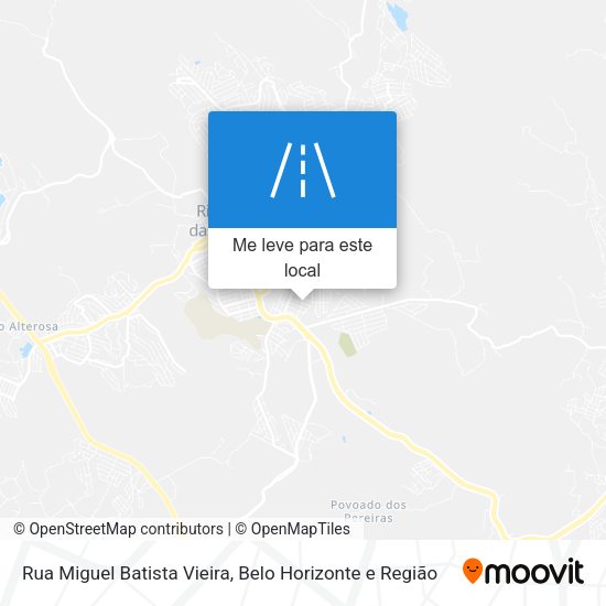 Rua Miguel Batista Vieira mapa