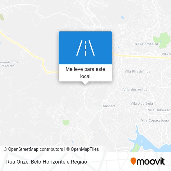 Rua Onze mapa