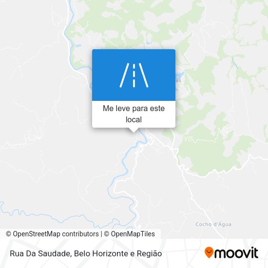 Rua Da Saudade mapa
