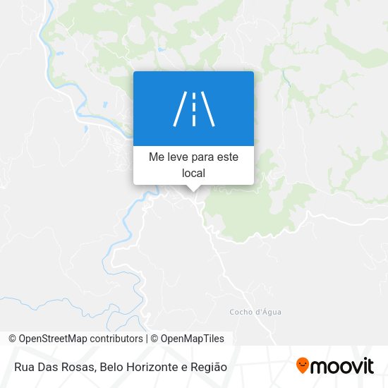 Rua Das Rosas mapa