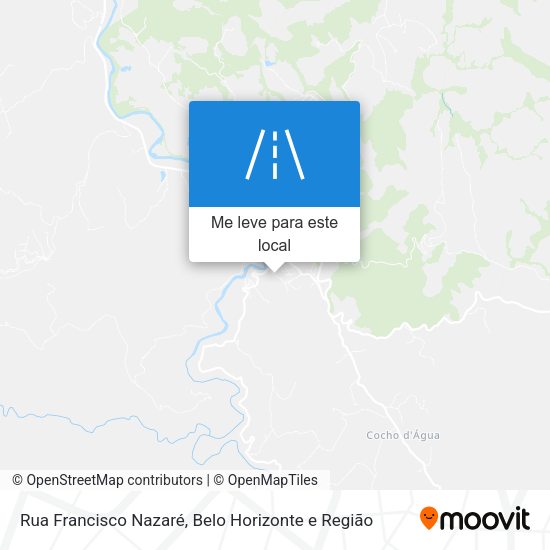 Rua Francisco Nazaré mapa