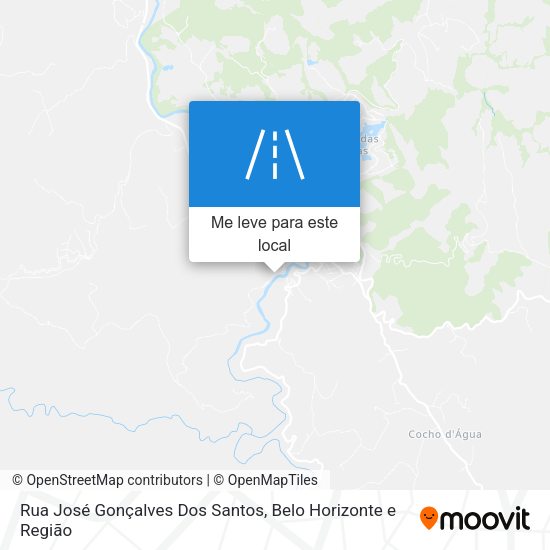 Rua José Gonçalves Dos Santos mapa