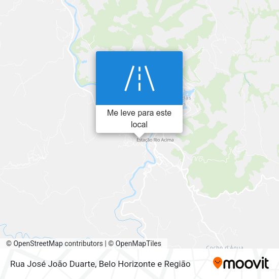 Rua José João Duarte mapa