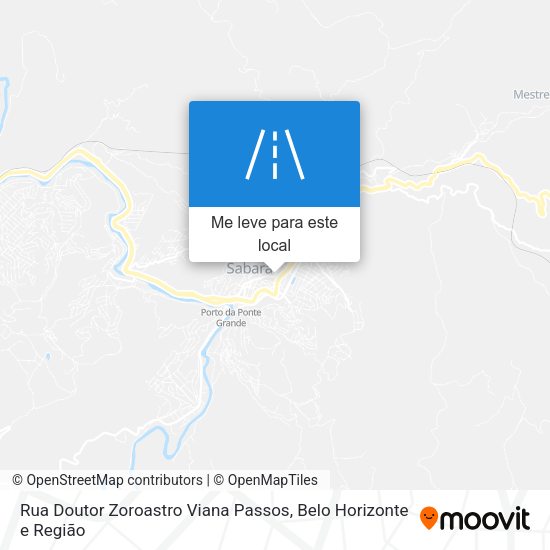 Rua Doutor Zoroastro Viana Passos mapa