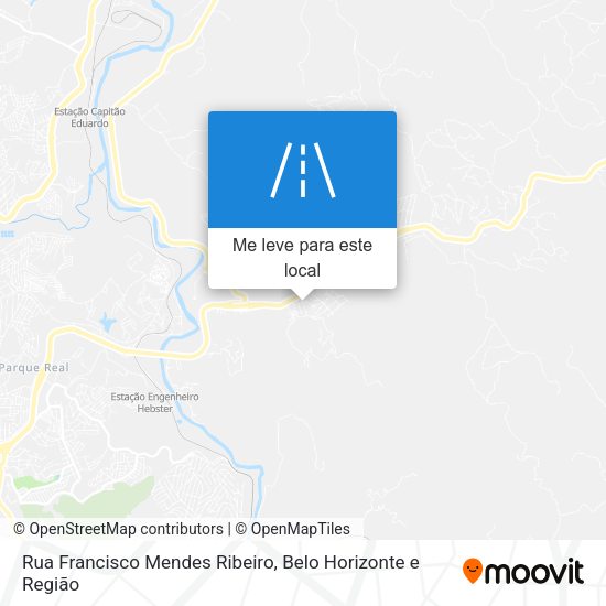 Rua Francisco Mendes Ribeiro mapa