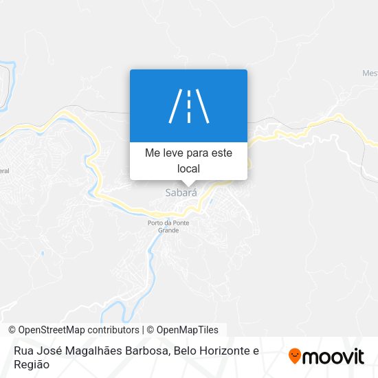 Rua José Magalhães Barbosa mapa