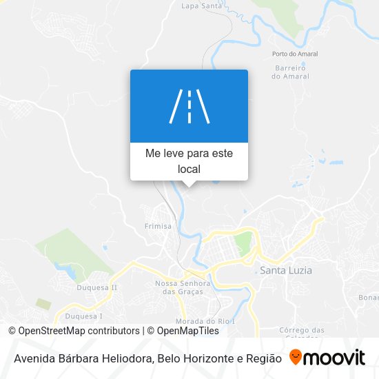 Avenida Bárbara Heliodora mapa