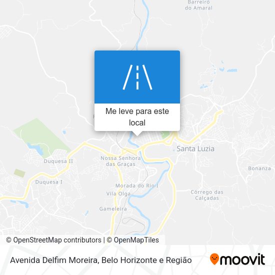 Avenida Delfim Moreira mapa