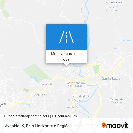 Avenida IX mapa