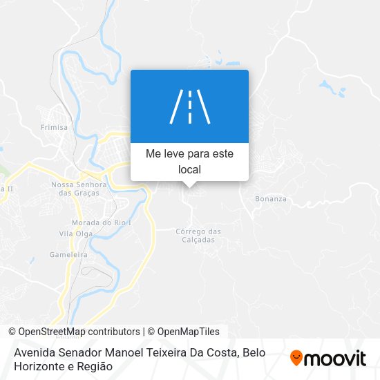 Avenida Senador Manoel Teixeira Da Costa mapa