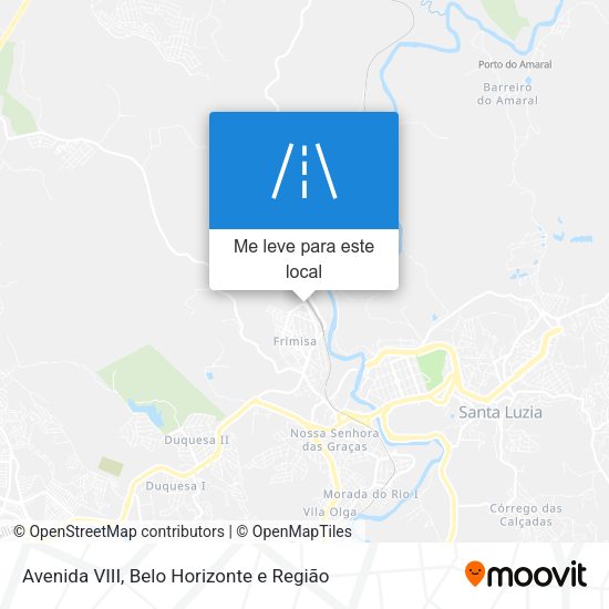 Avenida VIII mapa