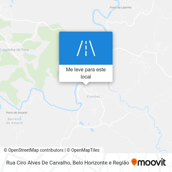 Rua Ciro Alves De Carvalho mapa