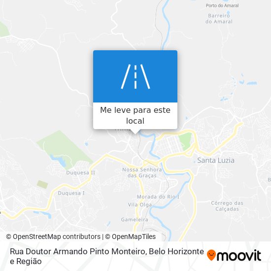 Rua Doutor Armando Pinto Monteiro mapa