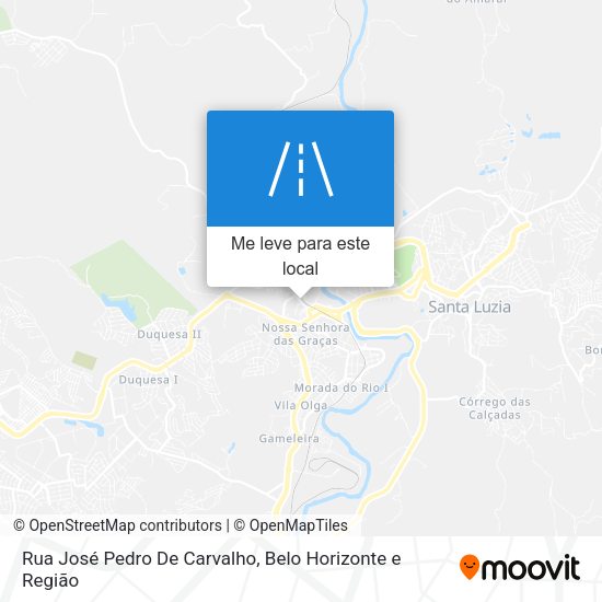Rua José Pedro De Carvalho mapa