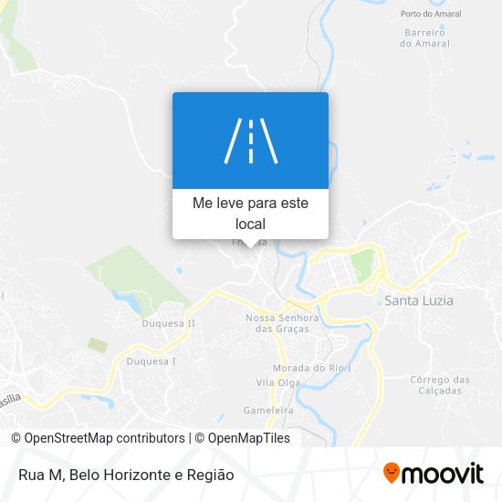 Rua M mapa