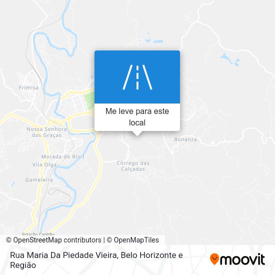 Rua Maria Da Piedade Vieira mapa